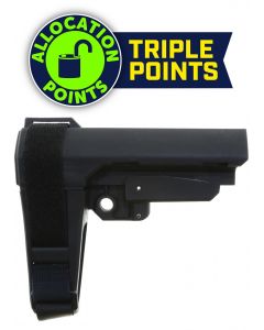 SB Tactical SBA3 Pistol Stabilizing Brace - Black | No Tube | Bulk Packaging for OEM Use