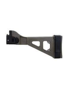 SB Tactical SBT EVO Pistol Stabilizing Brace - FDE | CZ Scorpion Compatible | Side Folding | CZ Adapter