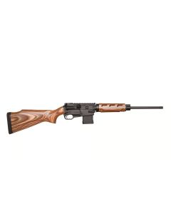 FightLite SCR CARBINE - Black | 5.56 NATO | 16.25" Barrel | Nutmeg Laminated Wood Stock & Handguard