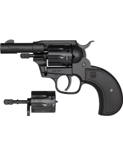Diamondback Firearms Sidekick Revolver - Black Cerakote | .22LR / .22Mag | 3" Barrel | 9rd | Birds Head Grip