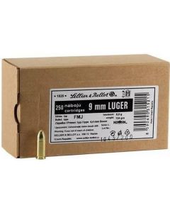 Sellier & Bellot 9mm Luger Handgun Ammo - 124 Grain | FMJ | 250rd Box