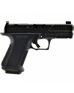Shadow Systems MR920 Combat Pistol - Black | 9mm | 4" Spiral Fluted Match Barrel | 15rd | Tritium Sights | W/ Optic Cut