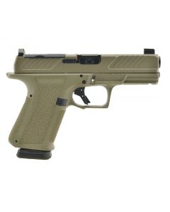 Shadow Systems MR920 Combat Pistol - FDE | 9mm | 4" Spiral Fluted Match Barrel | 10rd | Tritium Sights | Optic Cut