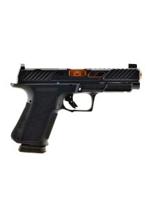 Shadow Systems MR920L Elite Pistol - Black | 9mm | 4.5" Spiral Fluted Bronze Match Barrel | 10rd | Tritium Sights | W/ Optic Cut | Weight-Optimizing Window Cut