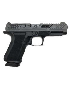 Shadow Systems MR920L Elite Pistol - Black | 9mm | 4.5" Spiral Fluted Match Barrel | 10rd | Tritium Sights | W/ Optic Cut | Weight-Optimizing Window Cut