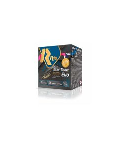 Rio Star Team EVO 12ga Target Load 2.75 inch Shotgun Shells - #8 | 1 oz. | 1280 fps