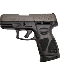 Taurus G3C Compact Pistol - Tungsten/Black | 9mm | 3.2" Barrel | 12rd