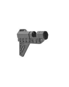 Trinity Force Breach AR-15 Pistol Brace - Black | Includes Wrench | AR Buffer Tube Compatible