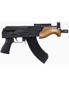 Century Arms VSKA Micro Draco AK-47 Pistol- Black | 7.62x39 | 6" Barrel | 30rd | Hardwood Handguard 