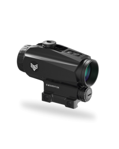 Swamp Fox Trihawk Prism Scope - Black |  3x30 | Red IR MOA Reticle