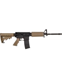 R Guns TRR15 Forged M4 AR15 Rifle - FDE | 5.56NATO | 16" Govt. Profile Barrel | A2 Handguard & Grip | A2 Front Sight & Flash Hider