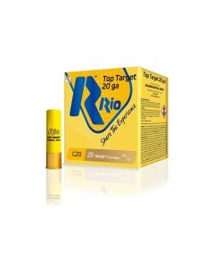 Rio Top Target 20ga 2.75 inch Shotgun Shells - #7.5 | 7/8 oz. | 1250 fps