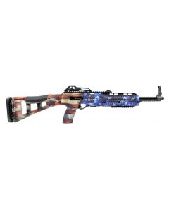 Hi-Point 9mm Carbine - Grand Union Flag Camo | 16.5" Threaded Barrel | 10rd | Target Stock