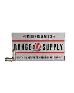 Underwood Ammo Range Supply 9mm Luger Handgun Ammo - 147 Grain | FMJ | 50rd box