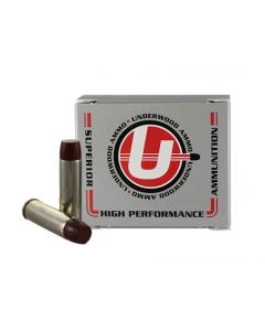 Underwood Ammo 500 S&W Magnum Handgun Ammo - 440 Grain | Flat Nose Gas Check