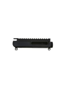 Wraithworks Billet Slick Side AR-15 Upper Receiver - Black | No Forward Assist or Brass Deflector