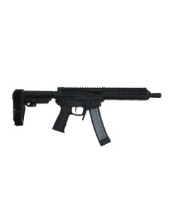 FACTORY BLEM - Wraithworks WARSCORP9 Side-charging AR Pistol - Black | 9mm | 8.5" Barrel | 7" M-LOK Rail | SBA3 Brace | Accepts Scorpion Mags | BLEMISHED, sold As-Is NO RETURNS