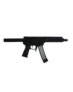 Wraithworks WARSCORP9 Side-charging AR Pistol - Black | 9mm | 8.5" Barrel | 7" M-LOK Rail | Pistol Buffer Tube | Accepts Scorpion Mags