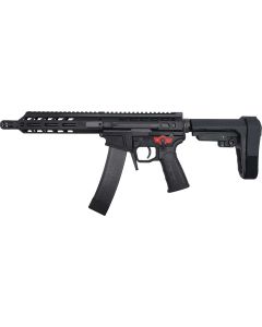 Wraithworks WARSCORP9 Side-charging AR Pistol - Black | 9mm | 8.5" Barrel | 7" M-LOK Rail | Accepts Scorpion Mags | Installed BSFIII Trigger