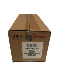 Wolf Steel Case .308Win Rifle Ammo - 150 Grain | FMJ | 500rd Case