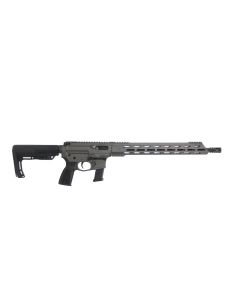 Live Free Armory LF9 CHALLENGER Billet AR-9 Rifle - Tungsten | 9mm | 16" Barrel | LFA Lightweight 15” M-Lok Free Float | Battle Link Minimalist Stock