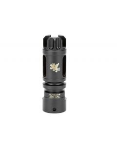 Griffin Armament Gate-LOK Flash Compensator - Black | .30 cal