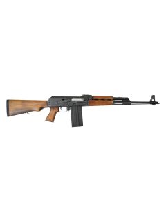 Zastava PAP M77 AK Sporting Rifle BULGED TRUNNION 1.5MM RECEIVER - Wood | .308 Win / 7.62 NATO | 19.7" Chrome Lined Barrel | 20rd | Wood Furniture | Adjustable Gas System