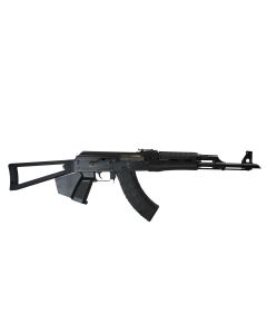 Zastava ZPAPM70 AK-47 Rifle BULGED TRUNNION 1.5MM RECEIVER - Black | 7.62x39 | 16.3" Chrome Lined Barrel | Triangle Stock | Featureless Grip | CA Compliant