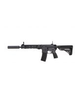 Bushmaster Bravo Zulu AR15 Rifle - Black | 5.56NATO | 11.5" Barrel w/Pinned & Welded MUTA BM556 Suppressor | 10" BFI Free Float M-LOK Rail | THRIL Buttstock