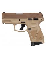 Taurus G3C Compact Pistol - Tan / Coyote | 9mm | 3.2" Barrel | 10rd 