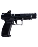 CANIK METE SFx Pistol - Black | 9mm | 5.2" Barrel | 1 - 20rd & 1 - 18rd Mag | Full Accessory Kit | Includes MeCanik MO1 Optic