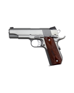 Dan Wesson California Compliant Commander Classic Pistol - Stainless | .45ACP | 4.25" Barrel | 8rd | Wood Grips