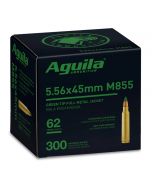 Aguila Ammunition 5.56NATO Rifle Ammo - 62 Grain | FMJ Green Tip