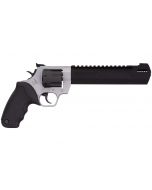 Taurus Raging Hunter Revolver - Two Tone | 357 Mag/38 Spl +P | 8.3" Barrel | 7rd | Rubber Grip | Picatinny Rail