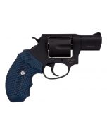 Taurus 856 Revolver - Black | 38 Spl +P | 2" Barrel | 6rd | Blue Cyclone VZ Grips