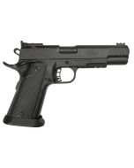 Rock Island Armory TCM TAC Ultra "Armor Series"  FS 1911 Pistol - Black | .22 TCM | 5" Barrel | 17rd | Fiber Optic Front Sight w/ Adj. Rear | G10 Tactical Grips
