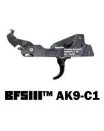 Franklin Armory BFSIII AK9-C1 Binary Firing System III Trigger - For 9mm AK firearms | Curved Trigger