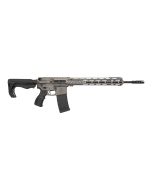 FosTech FLITE Elite Phantom Fighter AR-15 Rifle - Tungsten | 5.56 NATO | 16" Faxon Barrel | 13" Mach-2 Rail | FosTech Tomahawk Stock | Sabre Grip | Installed Echo Sport Trigger