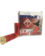 ATI 12ga Target Load 2.75 inch Shotgun Shells - #8 | 1 oz. | 1180 fps | 1 Case (10 boxes/250rds)