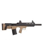 ATI Bulldog Bullpup Semi-Auto Shotgun - Tan | 12ga | 18.5" Barrel | Ported Barrel Shroud