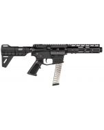 ATI MILSPORT Forged Aluminum AR Pistol - Black | 9mm | 5.5" barrel | 7" M-LOK Rail | Flash Can | TF Blade