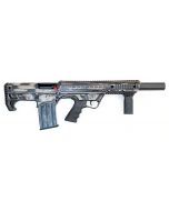 Black Aces Pro Series Bullpup Semi-Auto Shotgun - Distressed FDE | 12ga | 18.5" Barrel | Barrel Shroud