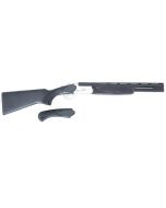 Black Aces Tactical O/U Shotgun - Silver Receiver | 12ga | 18.5" Barrel | Black Furniture