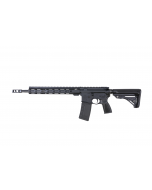 Bushmaster Bravo Zulu AR15 Rifle - Black | 5.56NATO | 16" Barrel | 14" BFI Free Float M-LOK Rail | THRiL Buttstock, Pistol Grip & Mag | Snake Charmer Muzzle Brake | DM2S 2 Stage Trigger