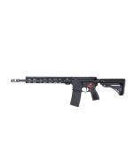 Bushmaster Bravo Zulu AR15 Rifle - Black | 5.56NATO | 16" Barrel | 14" BFI Free Float M-LOK Rail | THRiL Buttstock, Pistol Grip & Mag | Snake Charmer Muzzle Brake | BFS III Trigger Equipped