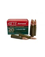 Barnaul 7.62x39 Rifle Ammo - 123 Grain | FMJ | Lacquered Steel Casing | 500rd Case