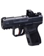 CANIK METE MC9 Pistol - Black | 9mm | 3.18" Barrel | 1 - 15rd & 1 - 12rd Mag | MeCanik MO1 Optic w/ Co-Witness Sights | Full Accessory Kit