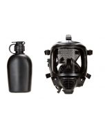MIRA Safety CM-6M Tactical Gas Mask - Includes Pre-installed Hydration System & Canteen | Full-Face Respirator for CBRN Defense