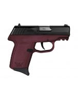 SCCY CPX-2 Gen 3 Sub-Compact Pistol - Black / Crimson | 9mm | 3.1" Barrel | 10rd | No External Safety