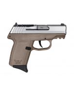 SCCY CPX-2 Gen 3 Sub-Compact Pistol - Stainless / FDE | 9mm | 3.1" Barrel | 10rd | No External Safety | Red Dot Ready